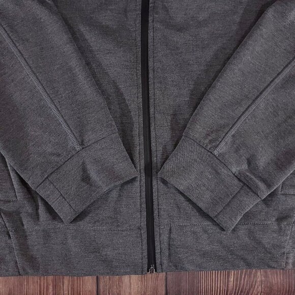 Mack Weldon Mens Size XL Atlas Full Zip Jacket Gray Athleisure Performance - Picture 10 of 16